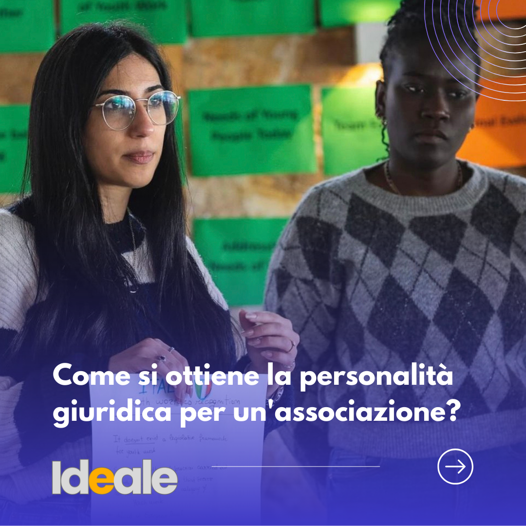 Come si ottiene la personalità giuridica per un’associazione?